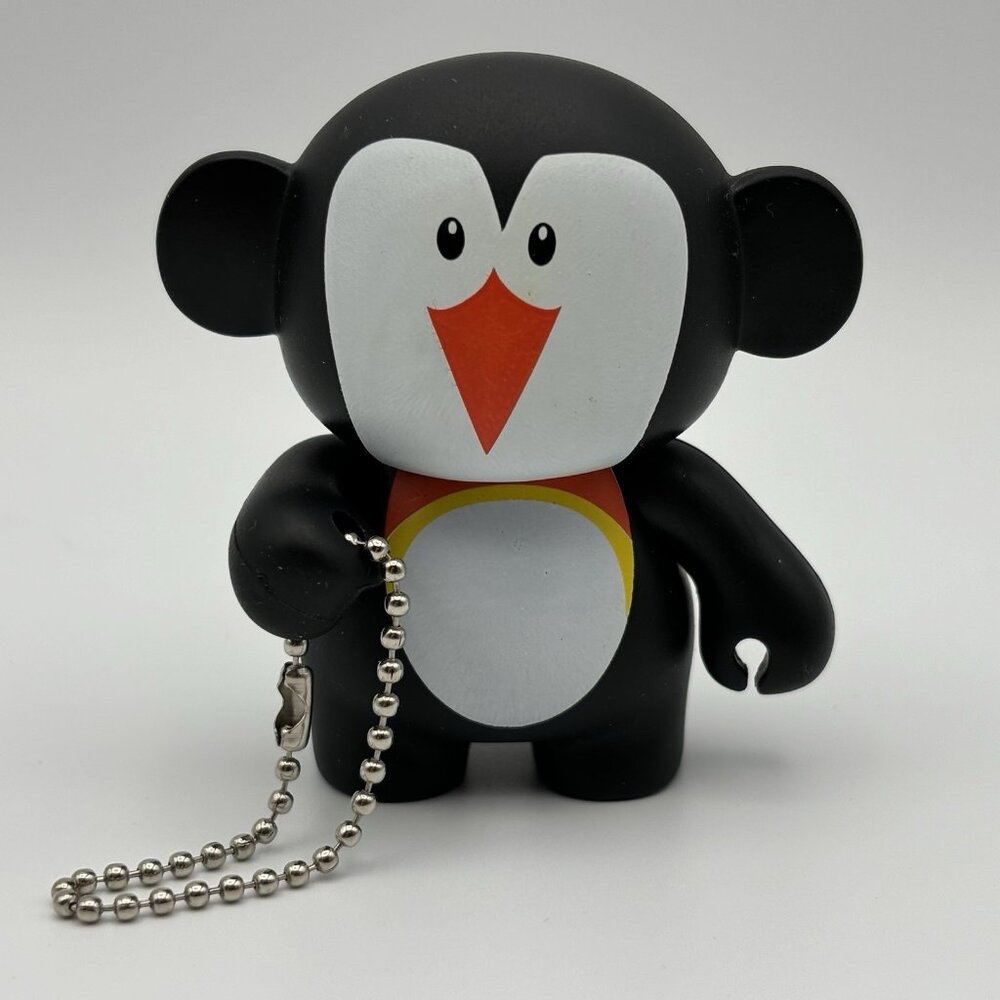 Monskey Collectible Keychain Pippy the Penguin Vinyl Figurine Backpack Purse
